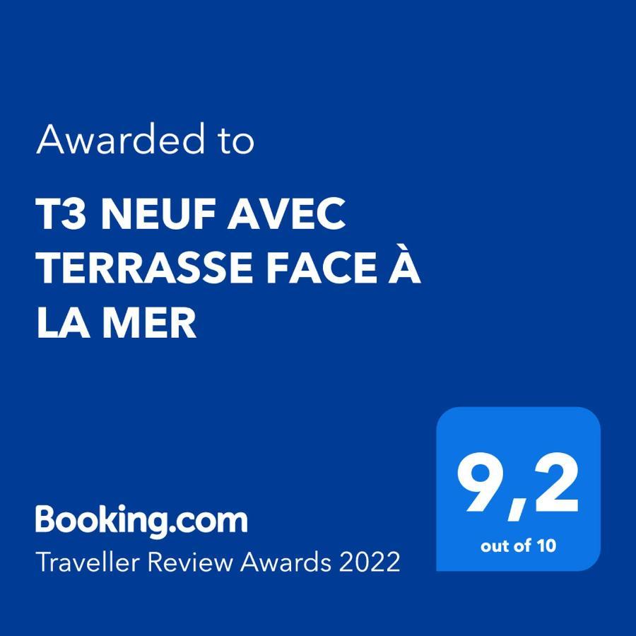 T3 Neuf Avec Terrasse Face À La Mer Bandol Exterior foto